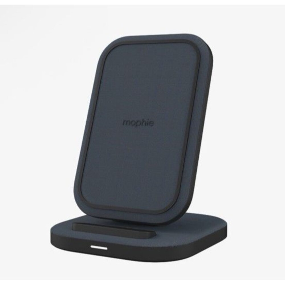 Zagg Mophie 15W Qi Fast Wireless Charging Stand Adapter Black